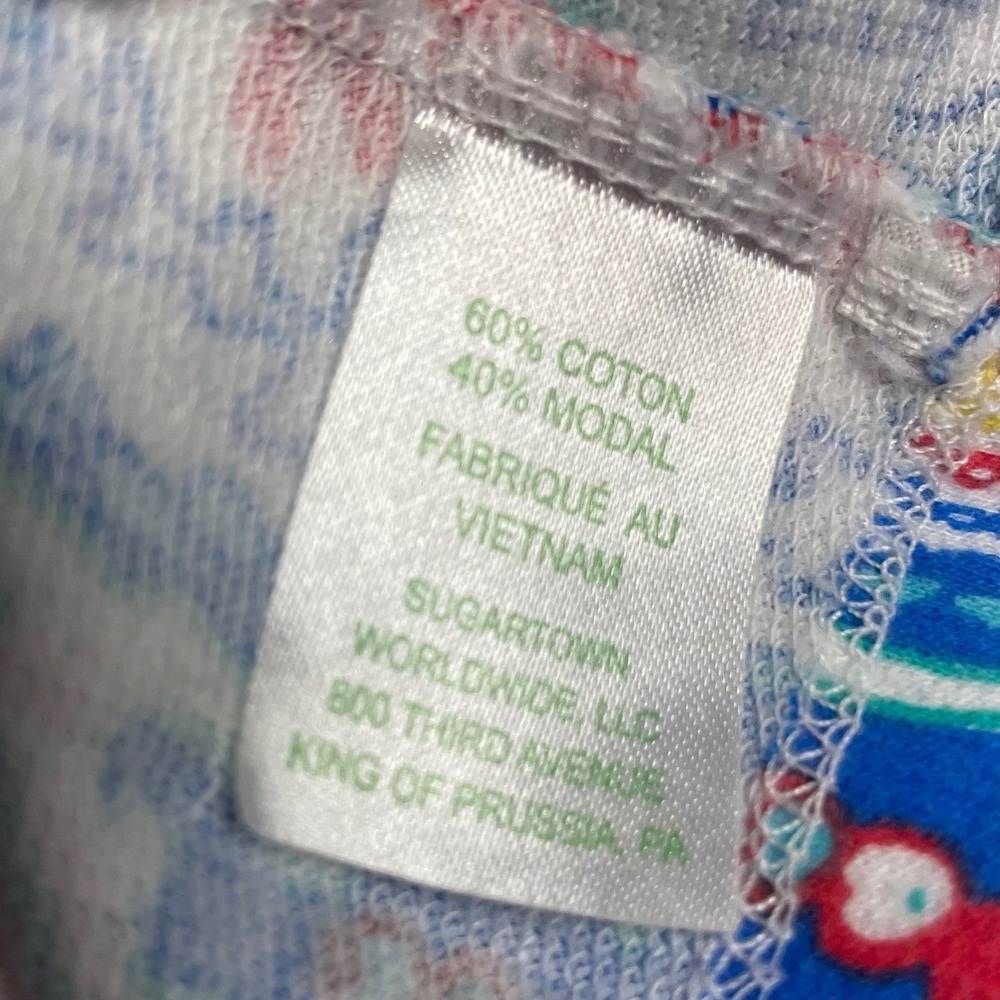 Lilly Pulitzer Odette Let Minnow V Neck Knit Top Women's M - Picture 5 of 9